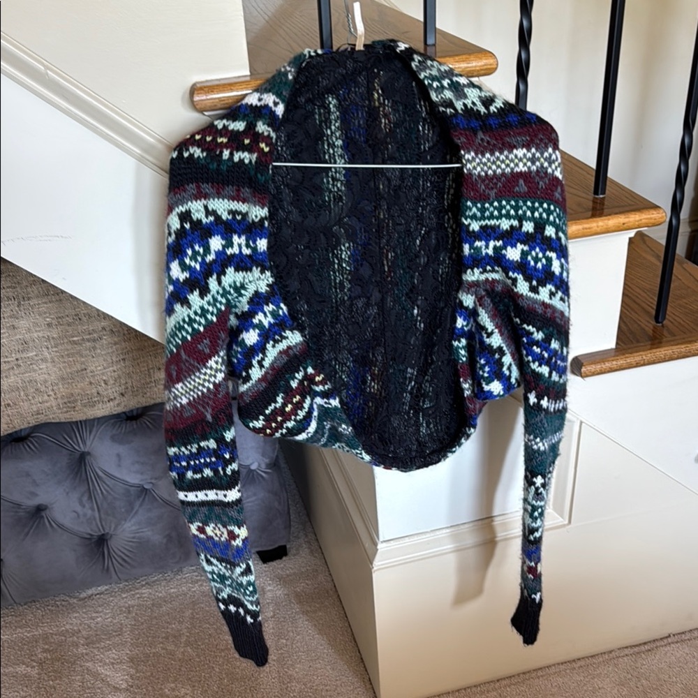 Free People Multicolor Knit Sweater